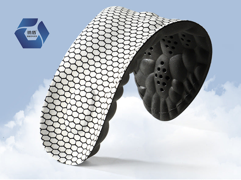 Graphene Latex Sport Insoles | Breathable Arch Support Orthotic Cushion Pads