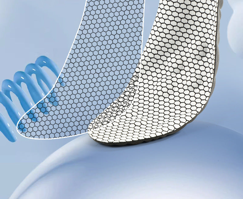Graphene Latex Sport Insoles | Breathable Arch Support Orthotic Cushion Pads