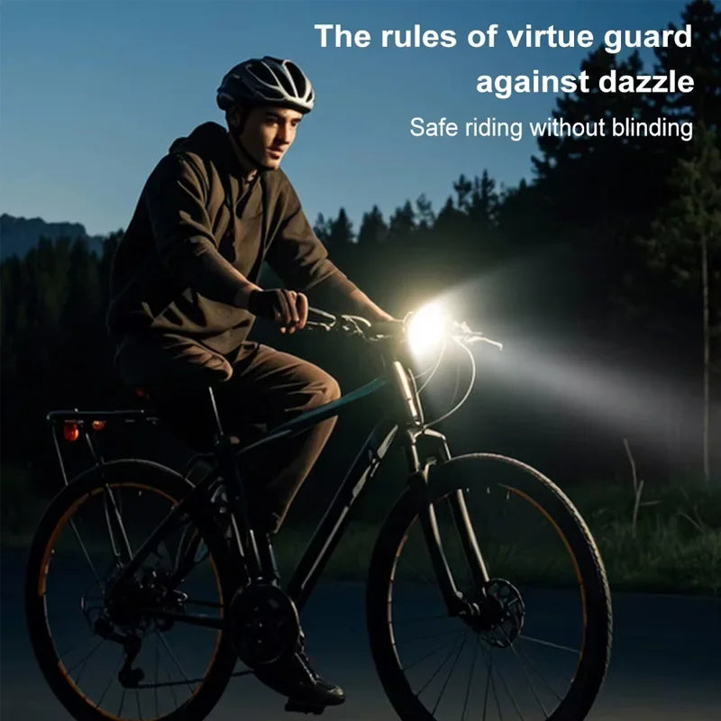 000mAh 2000LM Solar Powered Bike Light