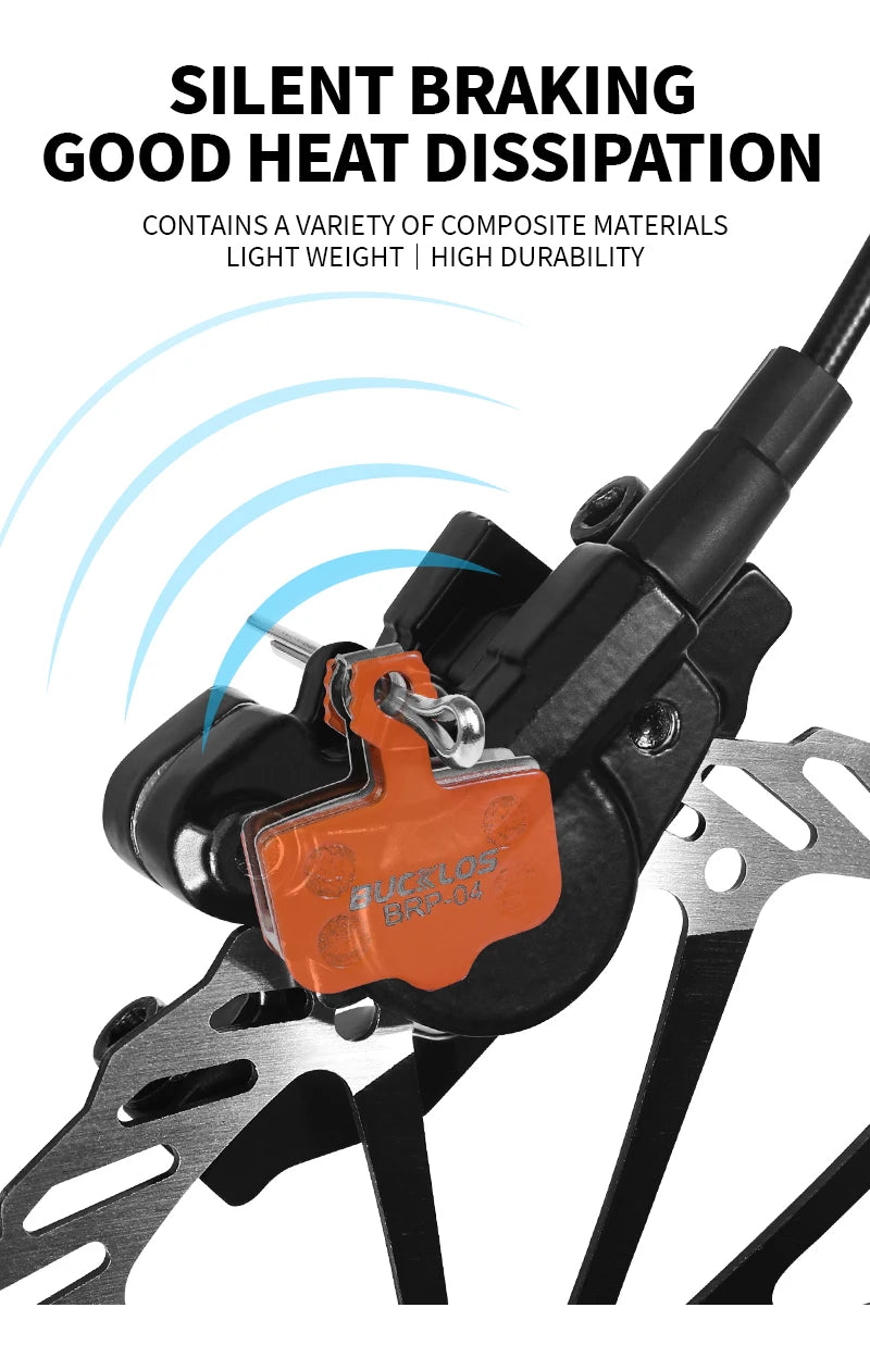 BUCKLOS Metallic Disc Brake Pads