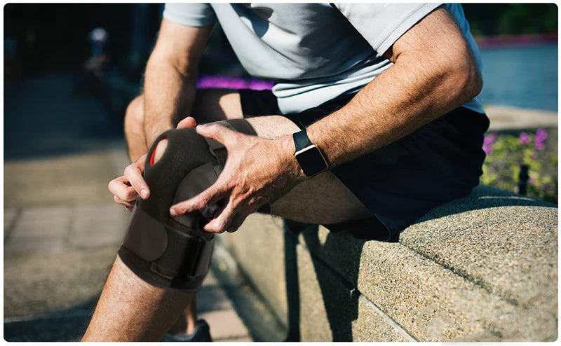 Adjustable Orthopedic Knee Support Brace with Open Patella