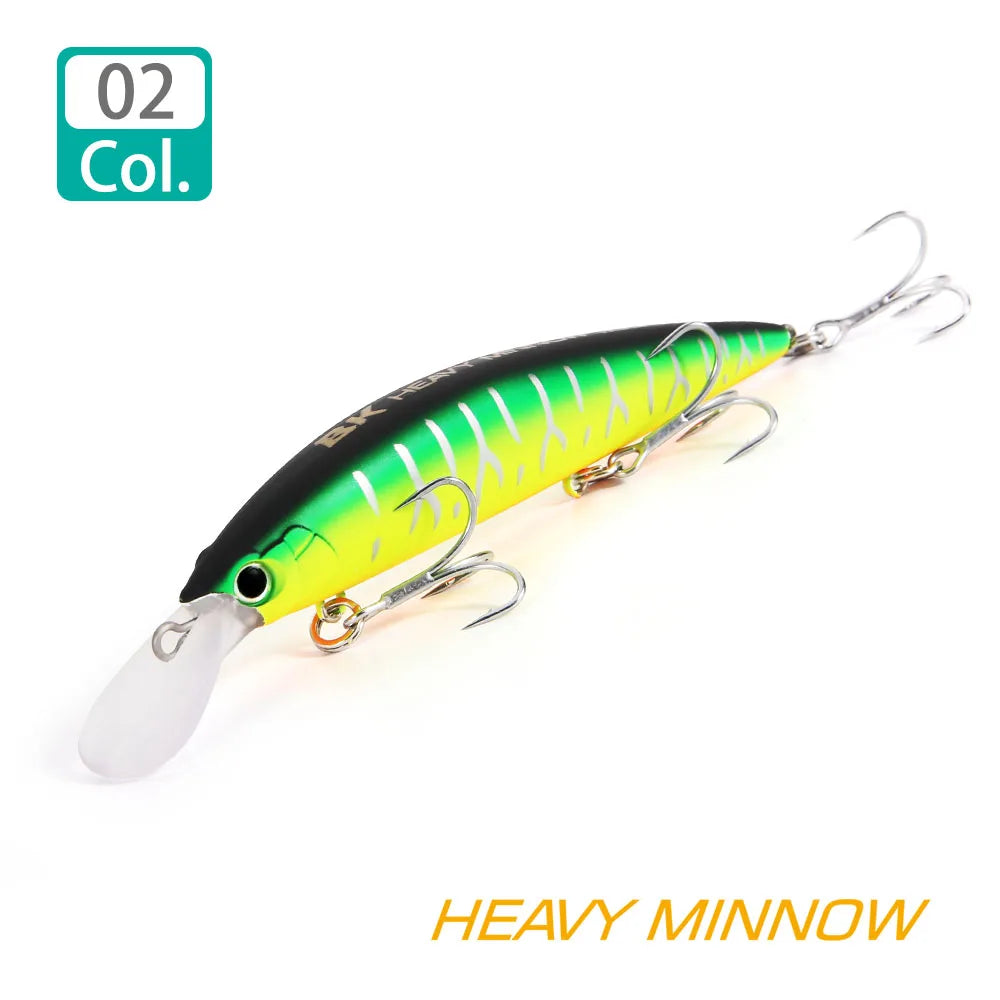 FSTK Heavy Sinking Minnow Fishing Lures