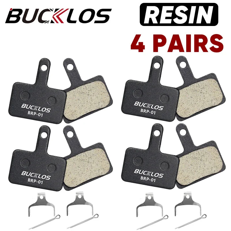 BUCKLOS Resin Bike Brake Pads