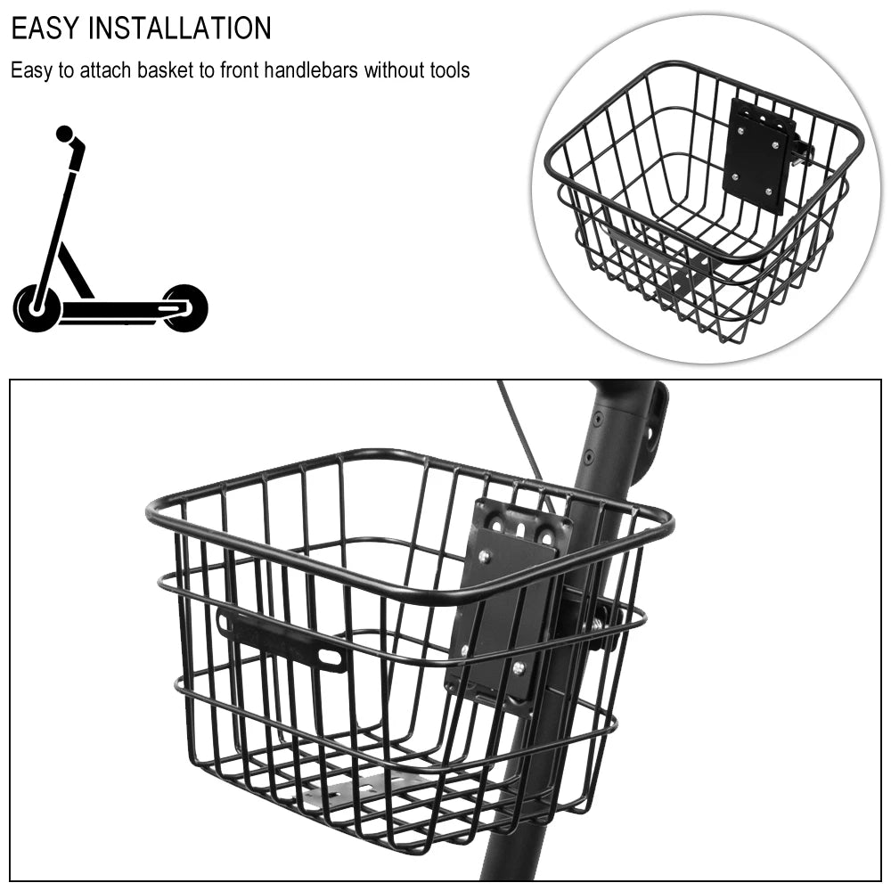 Modified Stainless Front Handle Basket