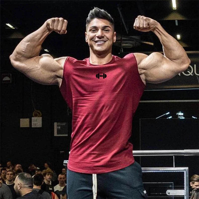 Men’s Cotton Gym Tank Top