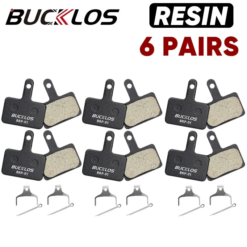 BUCKLOS Resin Bike Brake Pads