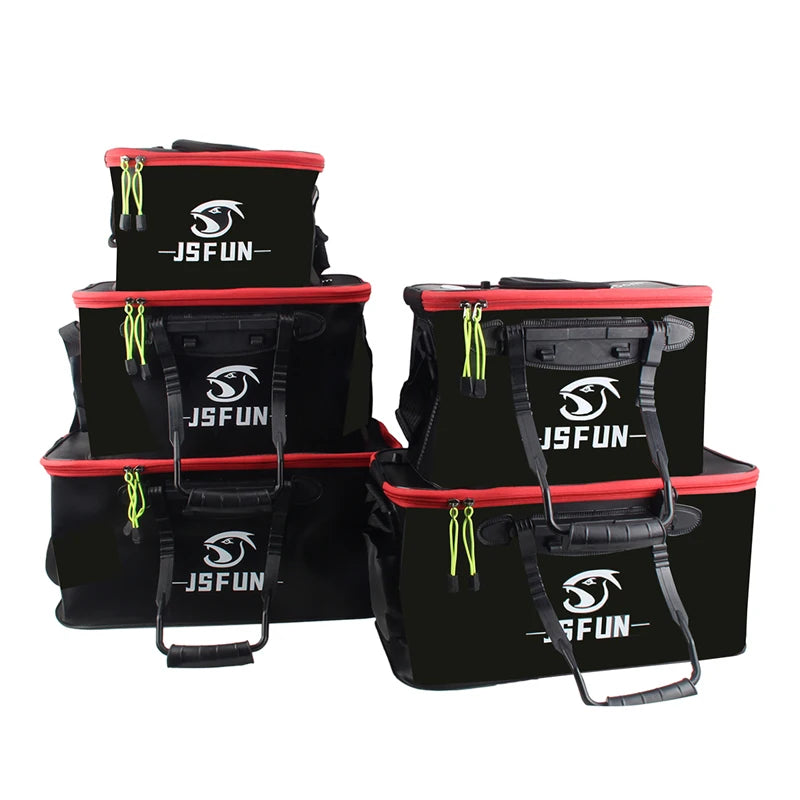 Folding EVA Fishing Bucket | Thickened Live Fish Storage Tank | Portable Outdoor Live Fish Container