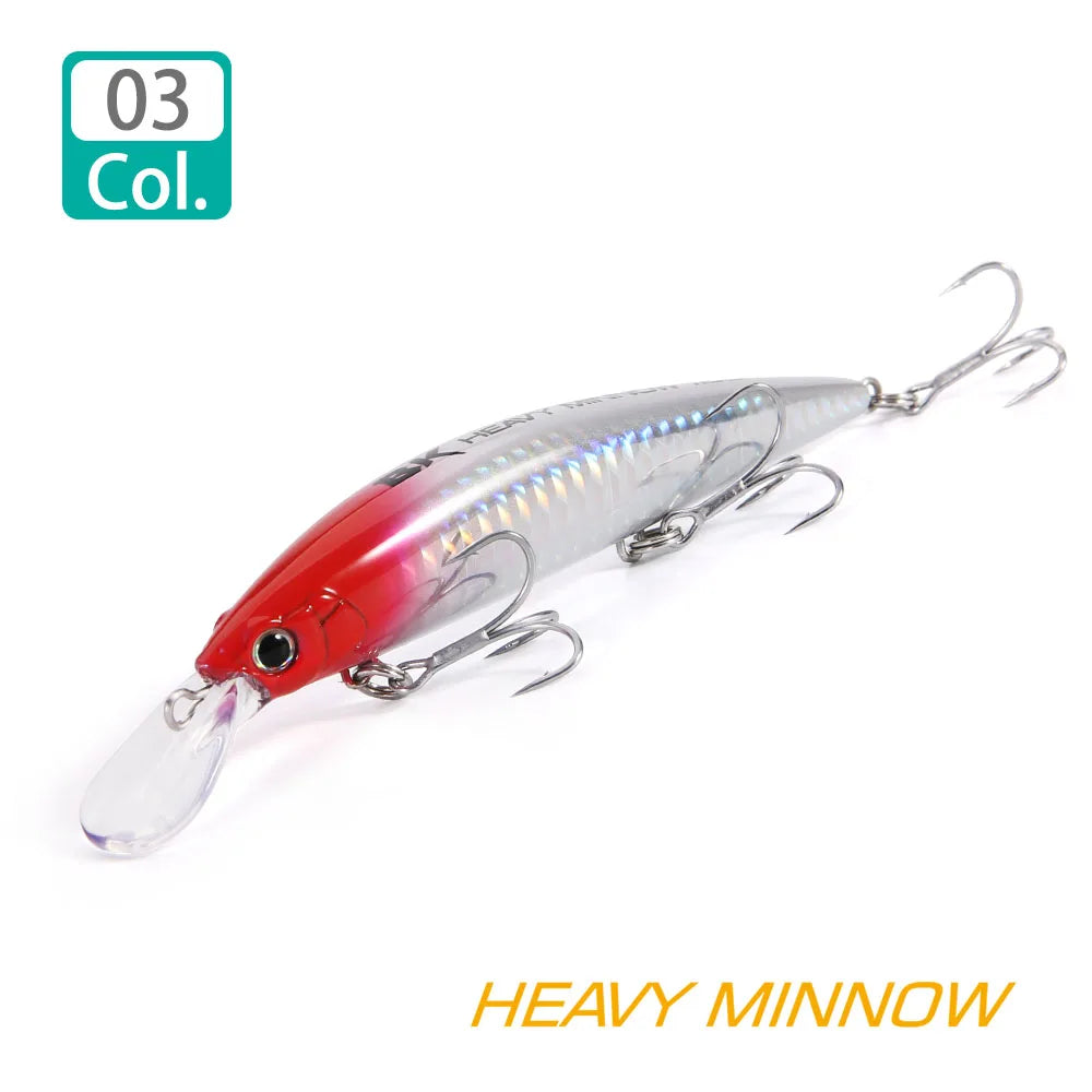 FSTK Heavy Sinking Minnow Fishing Lures