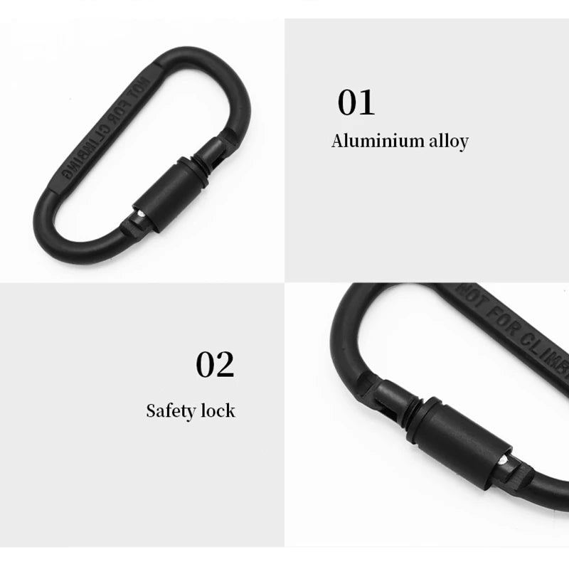 5pcs Tactical Carabiner Set