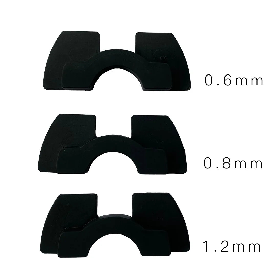 3pcs Rubber Pole Pads