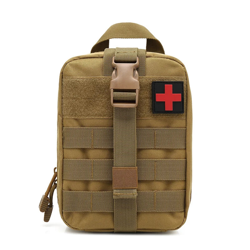 Hunting EDC  First Aid Pouch | Survival Waist Pack Emergency Medical Kit Bag