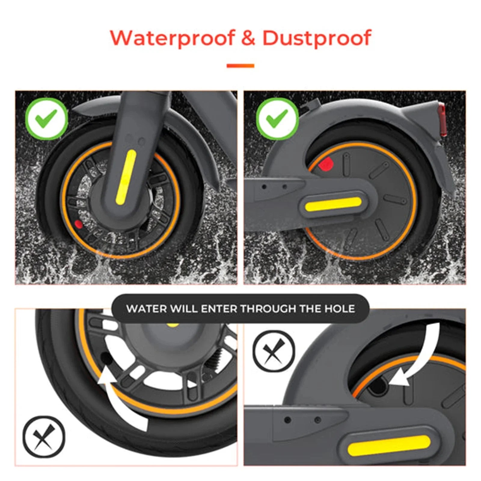 Rubber Wheel Hub Cap Plug