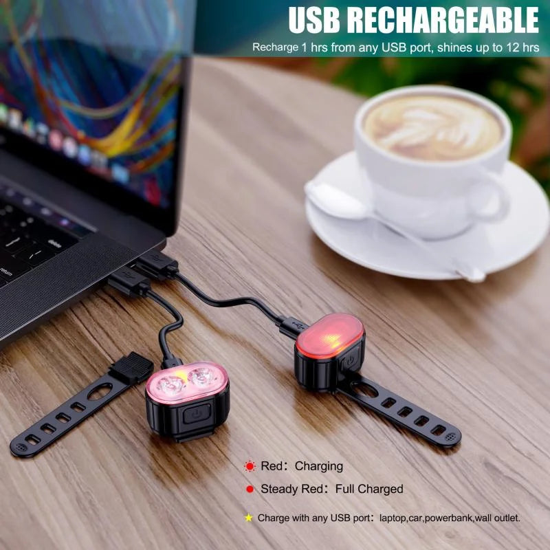 BUCKLOS Bike Light Set
