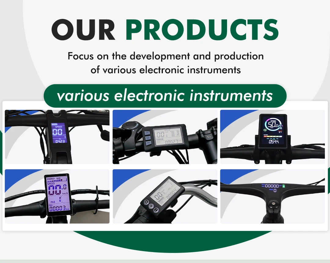 UART2 M6C Electric Bike Speedometer