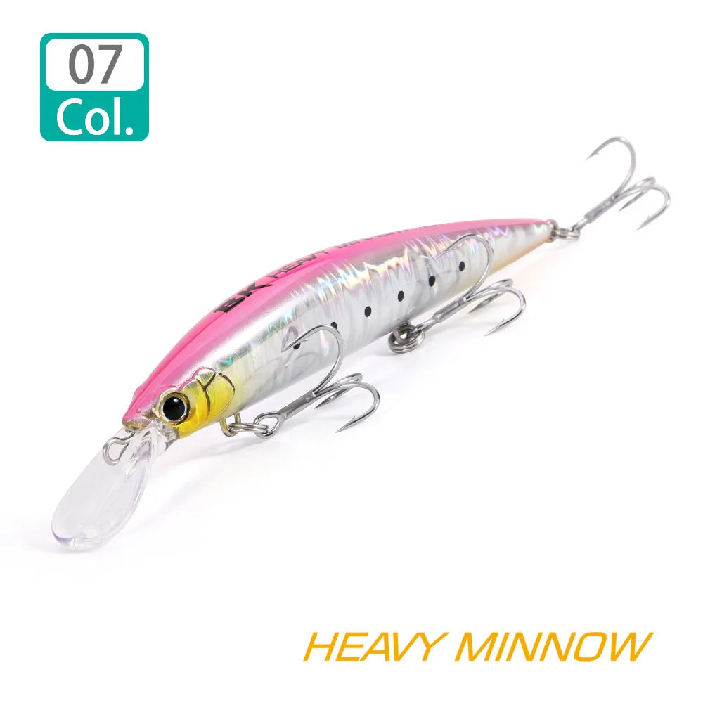 FSTK Heavy Sinking Minnow Fishing Lures