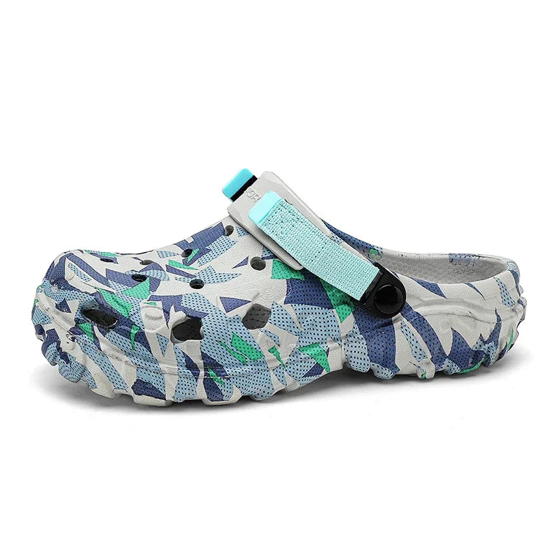 Men’s Camo Clogs Sandals