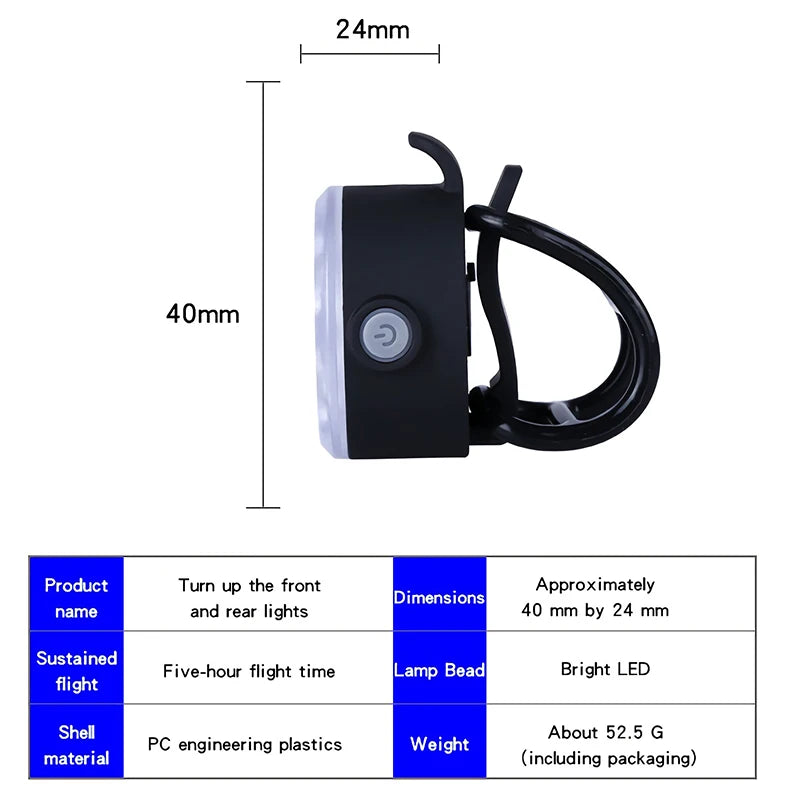 BUCKLOS Bike Light Set
