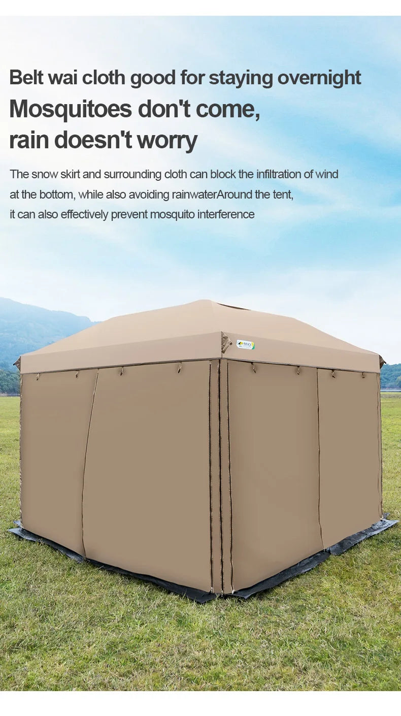 10x10 FT Pop Up Canopy Tent with Sidewalls Outdoor Event Gazebo Shelter