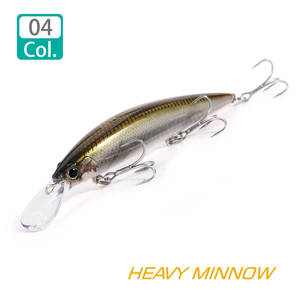 FSTK Heavy Sinking Minnow Fishing Lures
