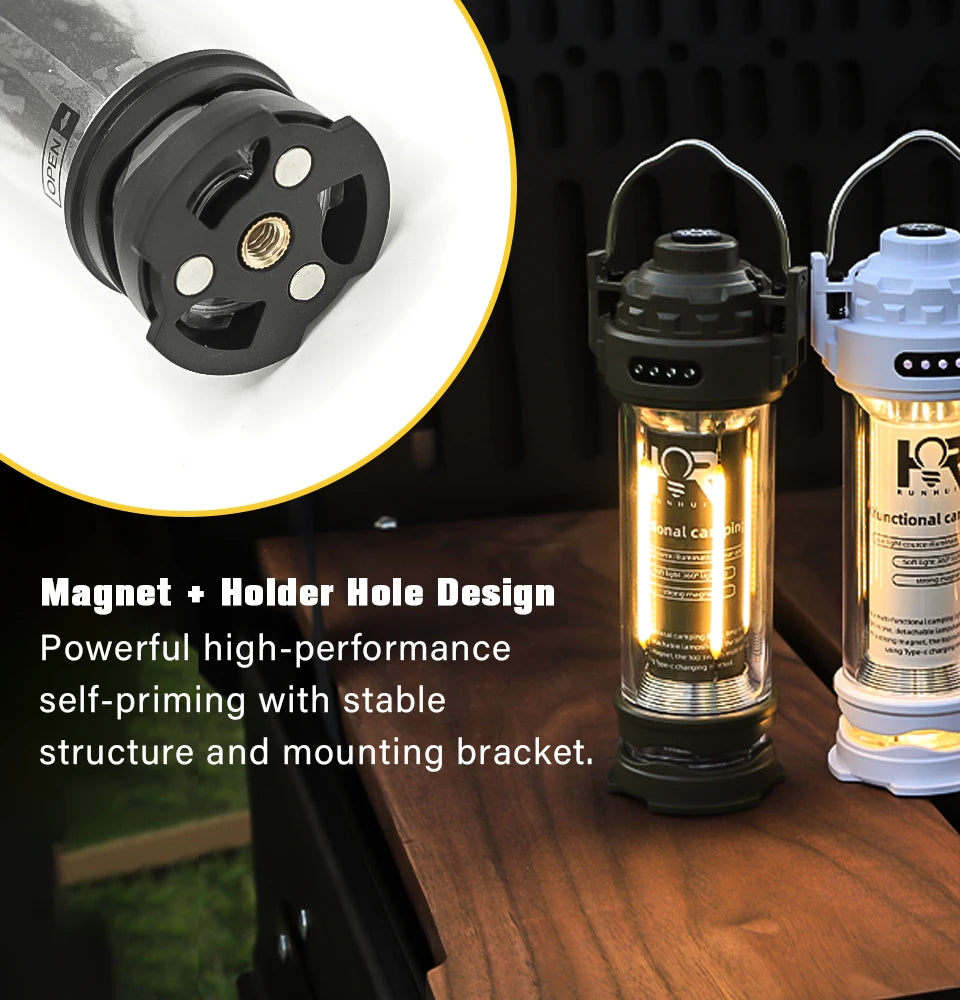 DOTWISE 3000mAh Retro Camping Lantern