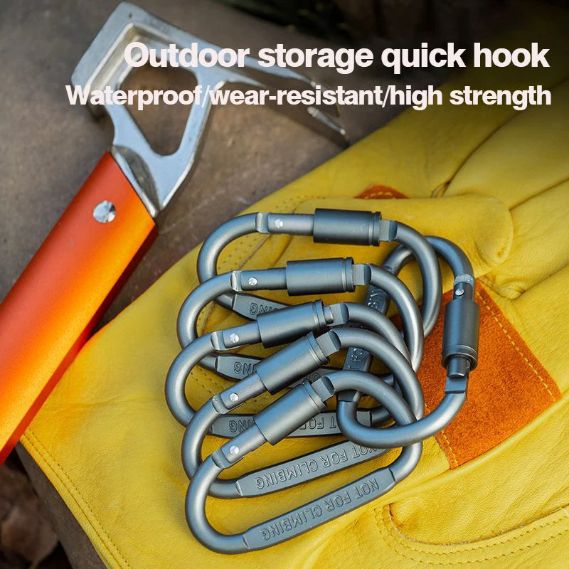 5pcs Tactical Carabiner Set