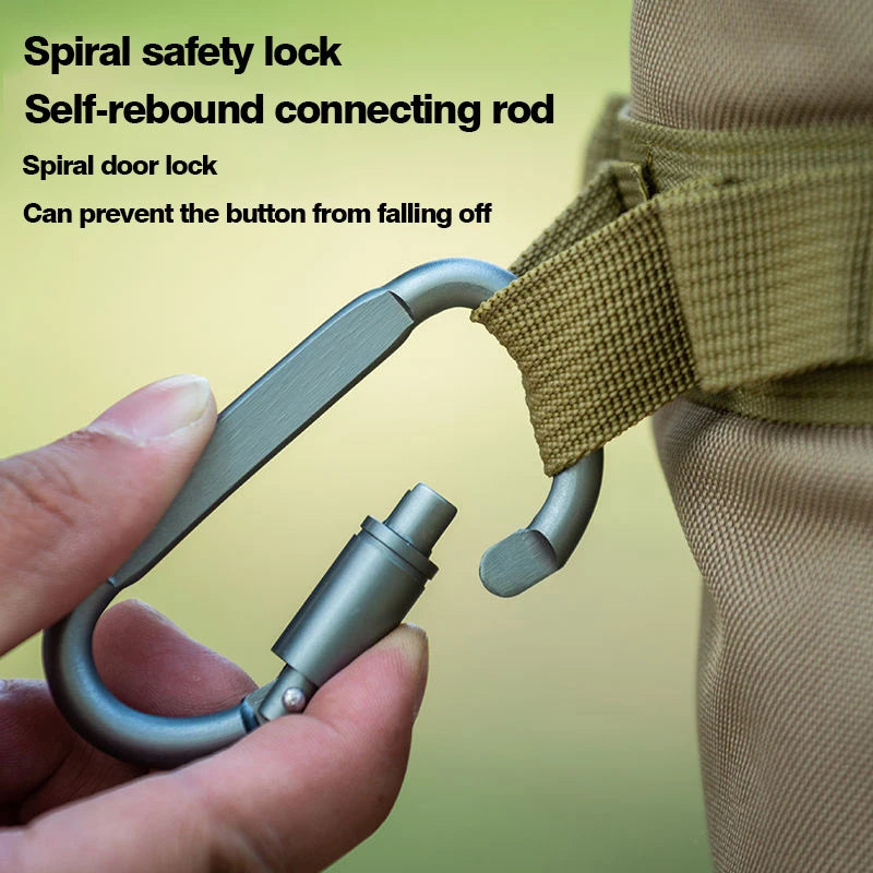 5pcs Tactical Carabiner Set