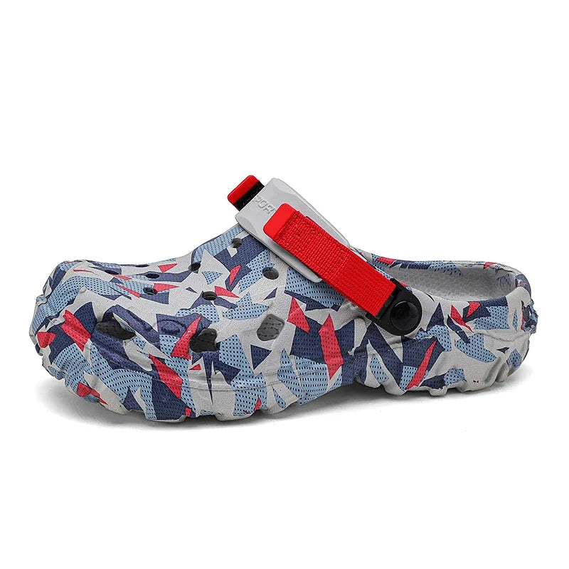 Men’s Camo Clogs Sandals