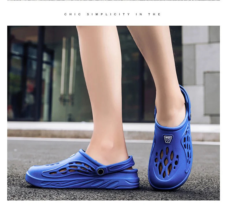 Men’s EVA Summer Sandals – Lightweight Casual Clogs