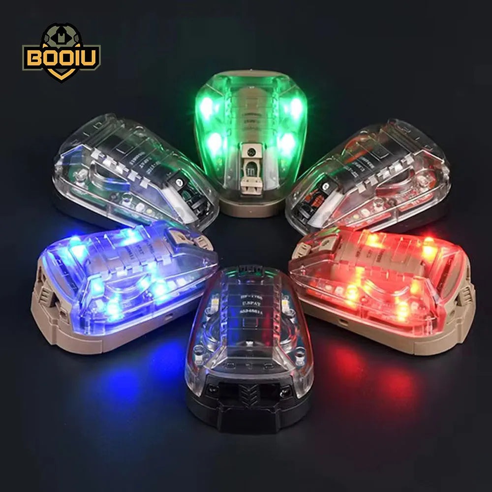 Tactical Helmet Signal Light | Waterproof Strobe Safety Lamp for Hiking, Hunting, Survival, and Outdoor Gear