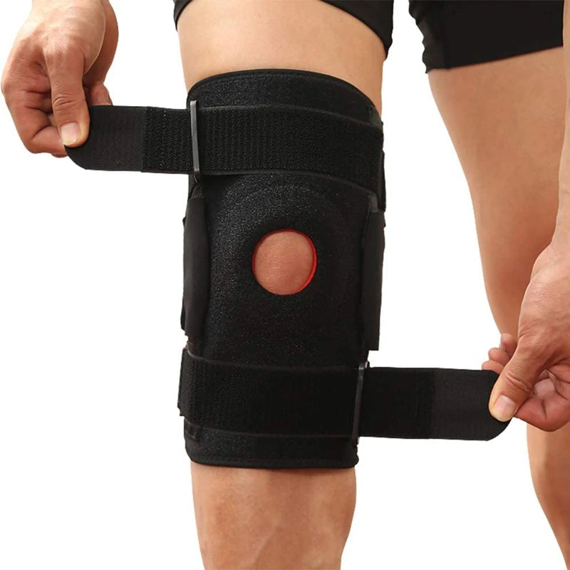 Adjustable Orthopedic Knee Support Brace with Open Patella