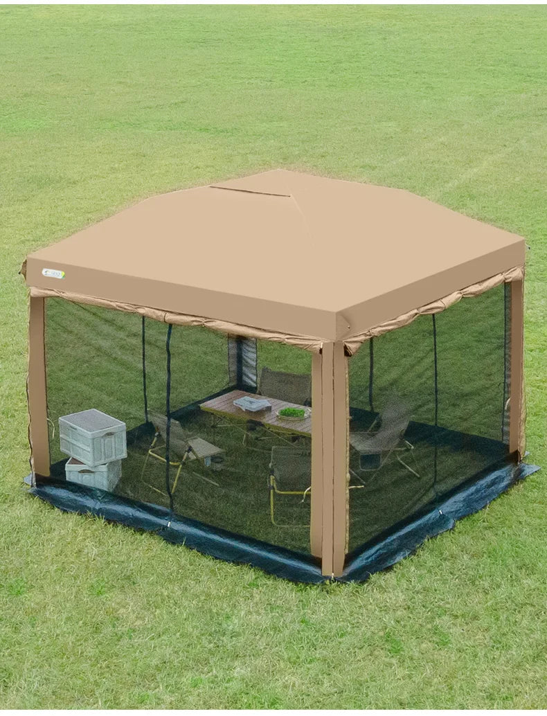 10x10 FT Pop Up Canopy Tent with Sidewalls Outdoor Event Gazebo Shelter