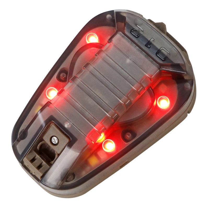 Tactical Helmet Signal Light | Waterproof Strobe Safety Lamp for Hiking, Hunting, Survival, and Outdoor Gear
