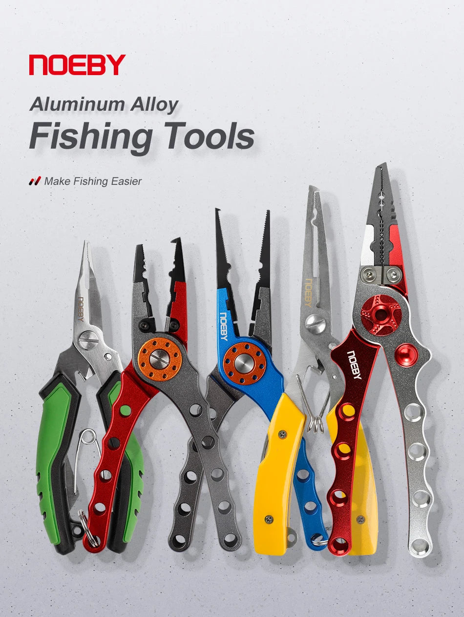 NOEBY Stainless Steel Fishing Pliers