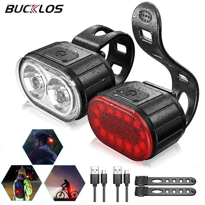 BUCKLOS Bike Light Set