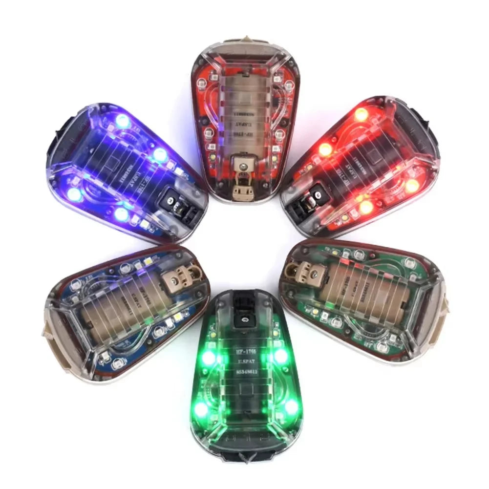 Tactical Helmet Signal Light | Waterproof Strobe Safety Lamp for Hiking, Hunting, Survival, and Outdoor Gear