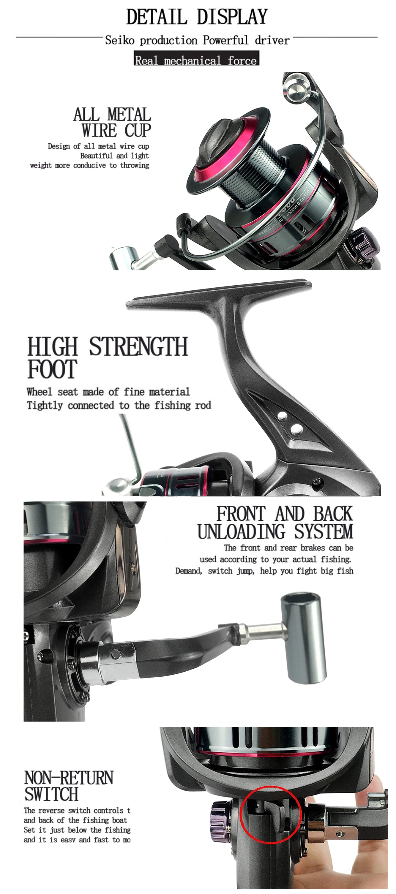 Carbon Fiber Telescopic Fishing Rod & Spinning Reel Combo