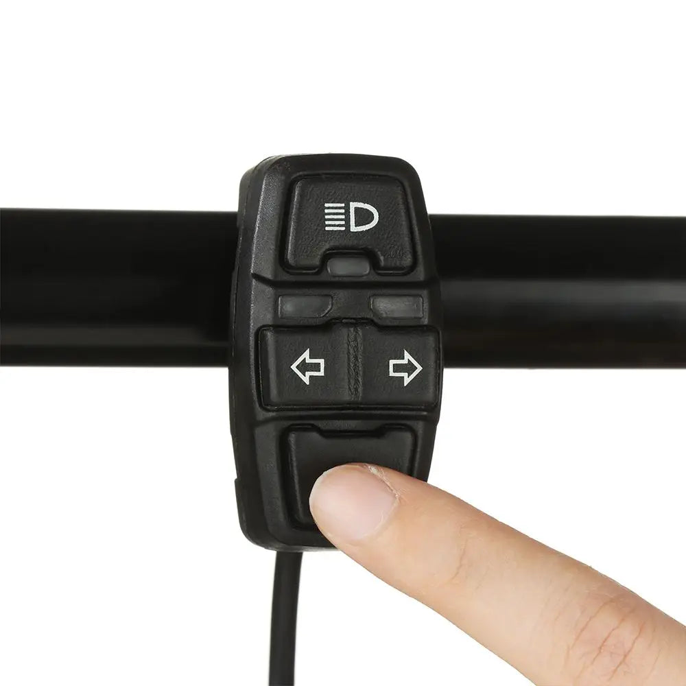Electric Bike & Scooter Light Switch ,Horn & Turn Signal Control Button