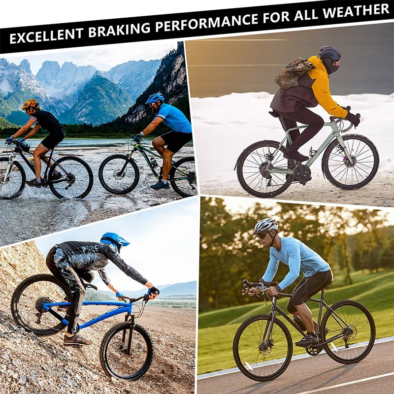 BUCKLOS Resin Bike Brake Pads
