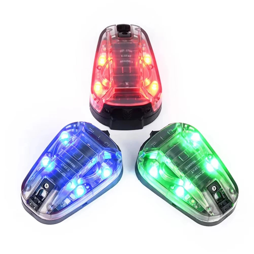 Tactical Helmet Signal Light | Waterproof Strobe Safety Lamp for Hiking, Hunting, Survival, and Outdoor Gear