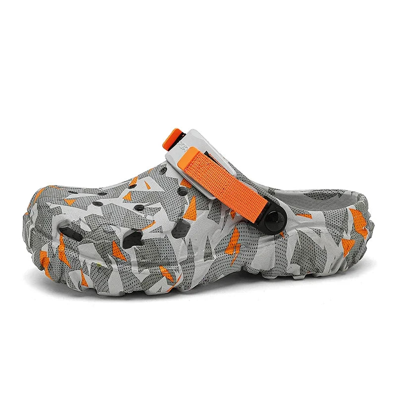 Men’s Camo Clogs Sandals