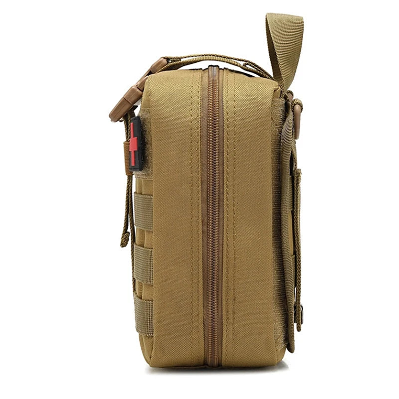 Hunting EDC  First Aid Pouch | Survival Waist Pack Emergency Medical Kit Bag