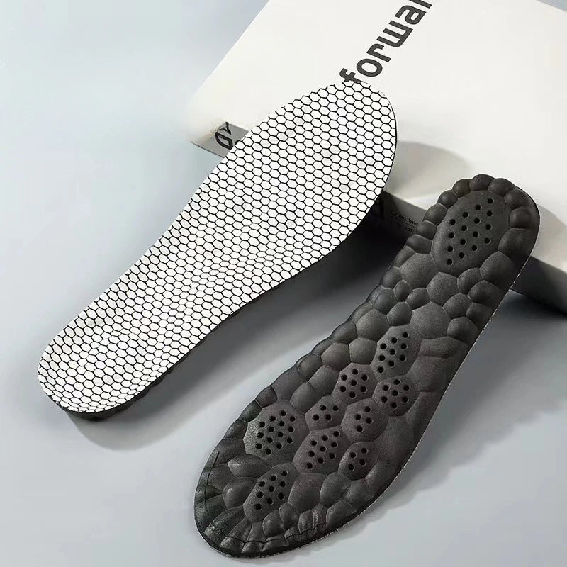 Graphene Latex Sport Insoles | Breathable Arch Support Orthotic Cushion Pads