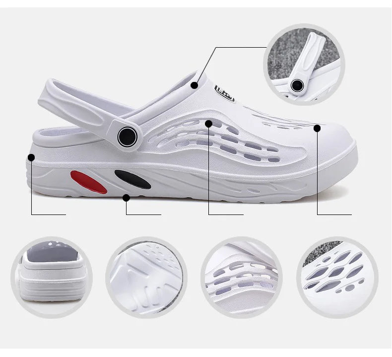 Men’s EVA Summer Sandals – Lightweight Casual Clogs