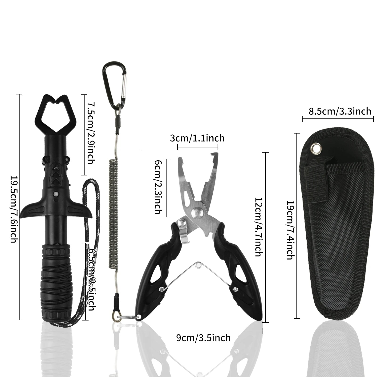 Telescopic Aluminum Fishing Landing Net | Durable Folding Mesh Net for Safe Catch & Release (55cm / 130cm / 190cm)