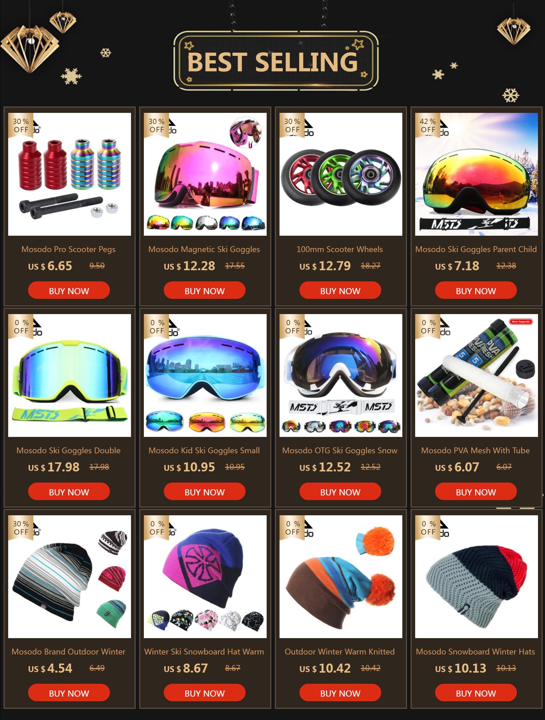 Mosodo Pro Scooter Pegs