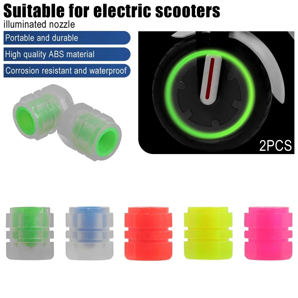 Luminous Tire Valve Caps