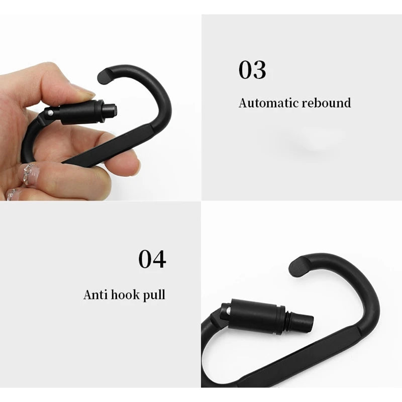 5pcs Tactical Carabiner Set