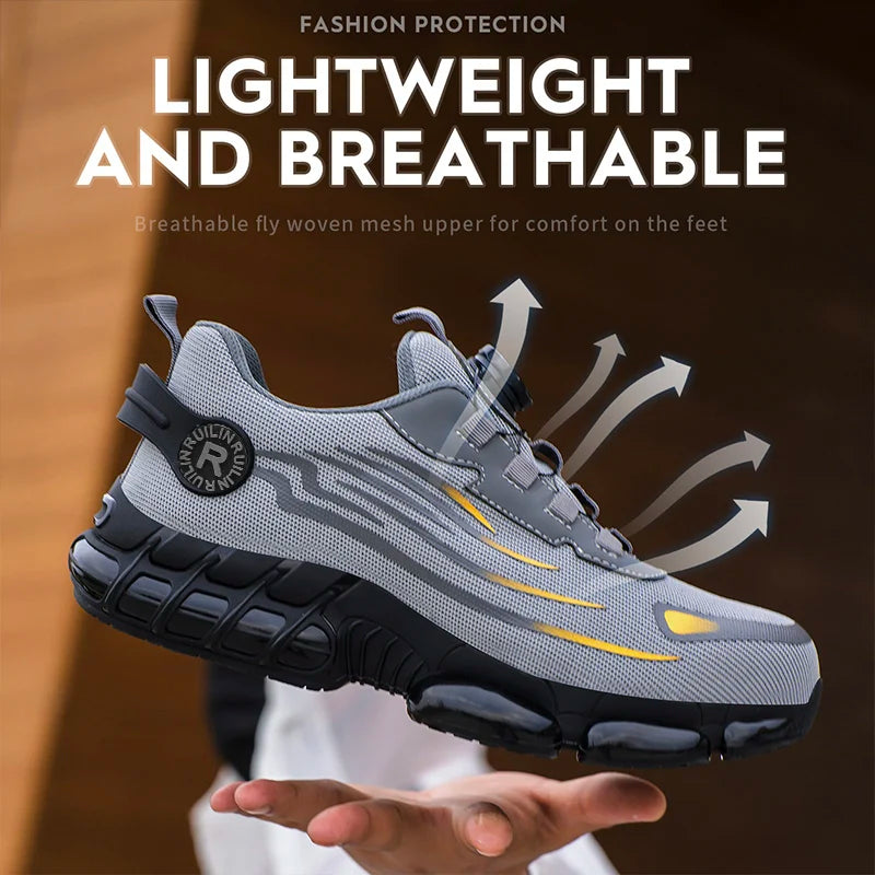 Indestructible Steel Toe Safety Shoes