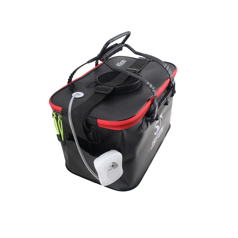Folding EVA Fishing Bucket | Thickened Live Fish Storage Tank | Portable Outdoor Live Fish Container
