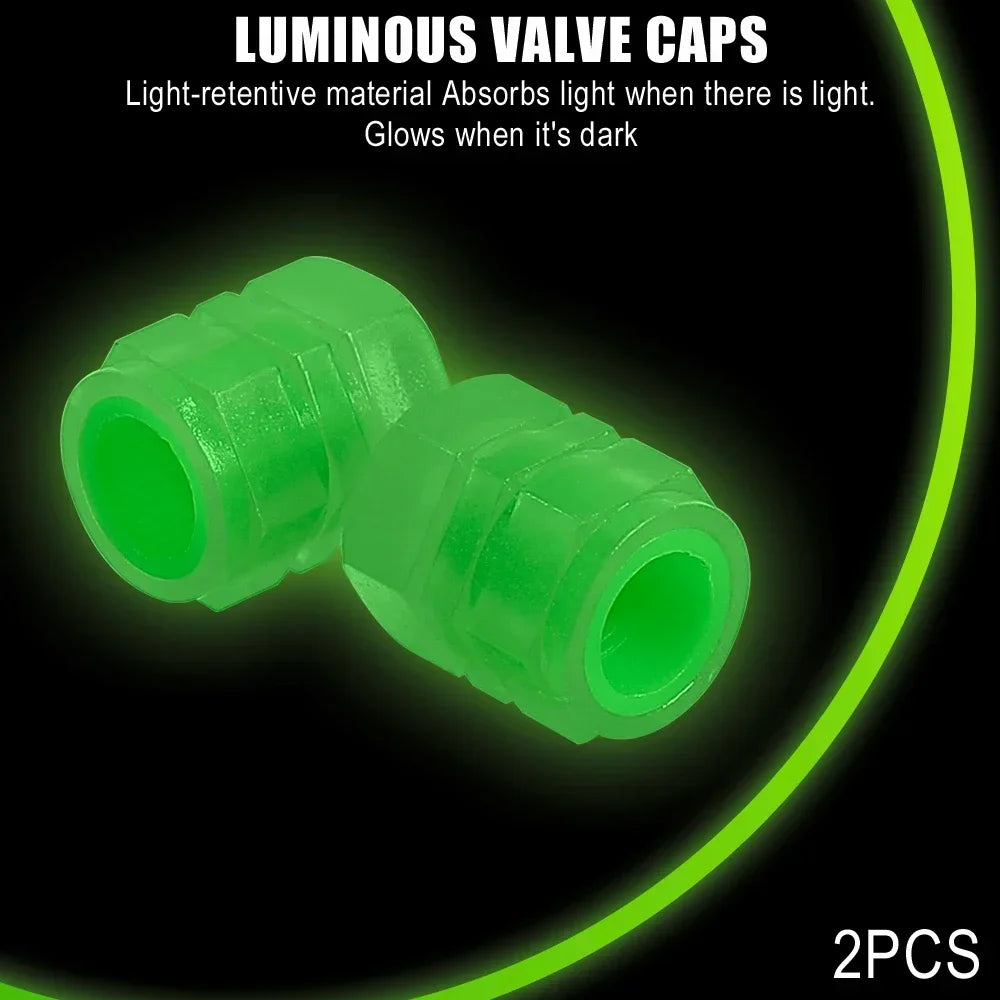 Luminous Tire Valve Caps